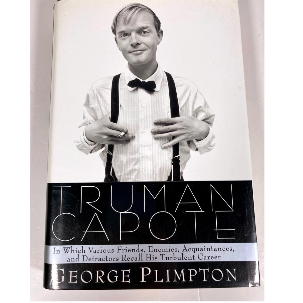Truman Capote Oral Biography George Plimpton 1st Edition Hardcover 1997 Book